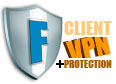 Visuel client vpn avec protection